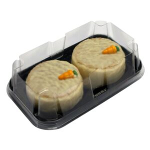 Postre Duo Carrot Cake