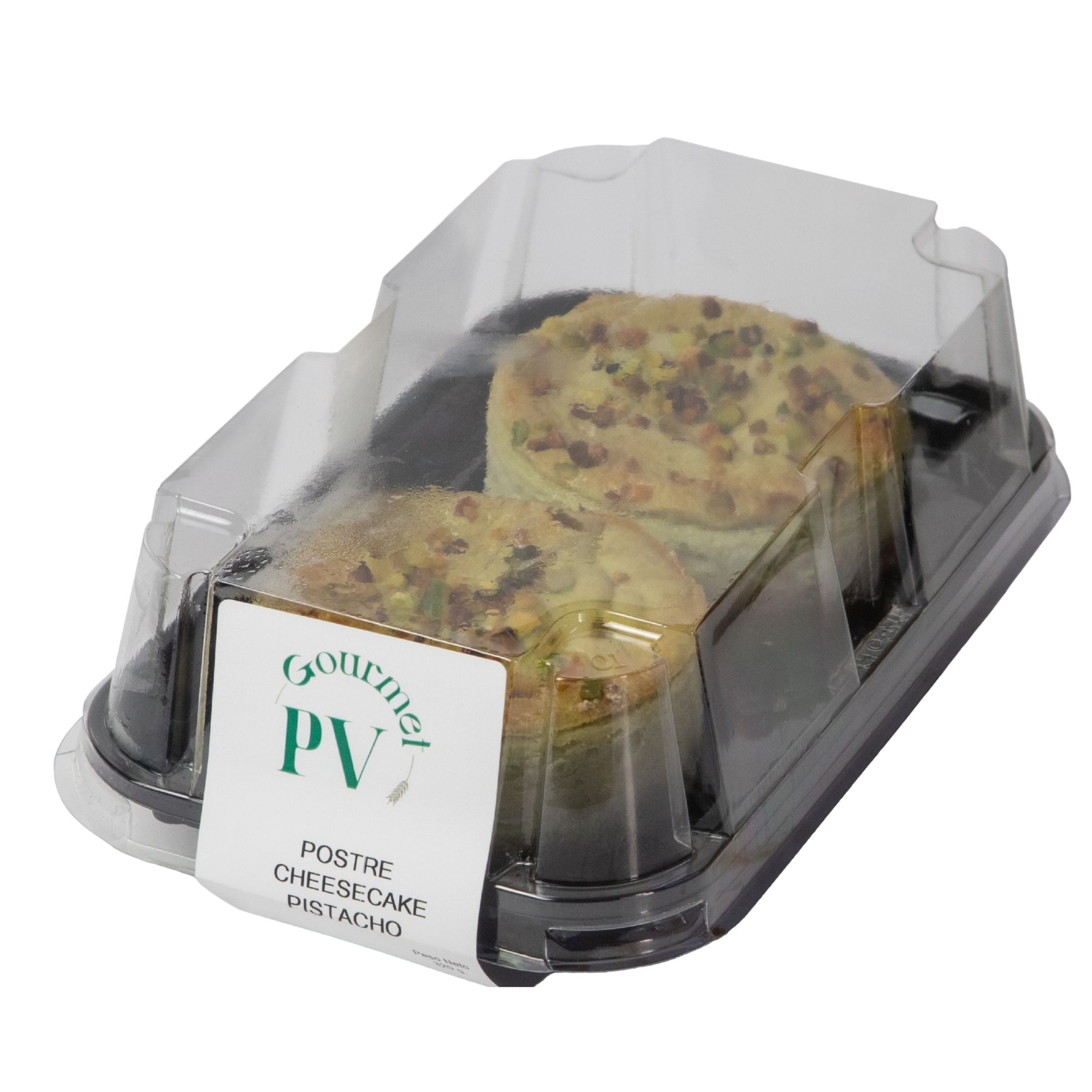 Postre Duo Cheesecake Pistacho PV Gourrmet