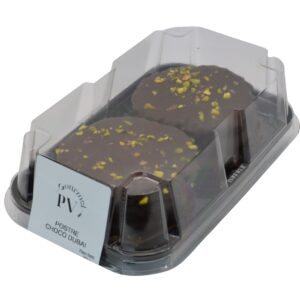 Postre chocolate dubai duo